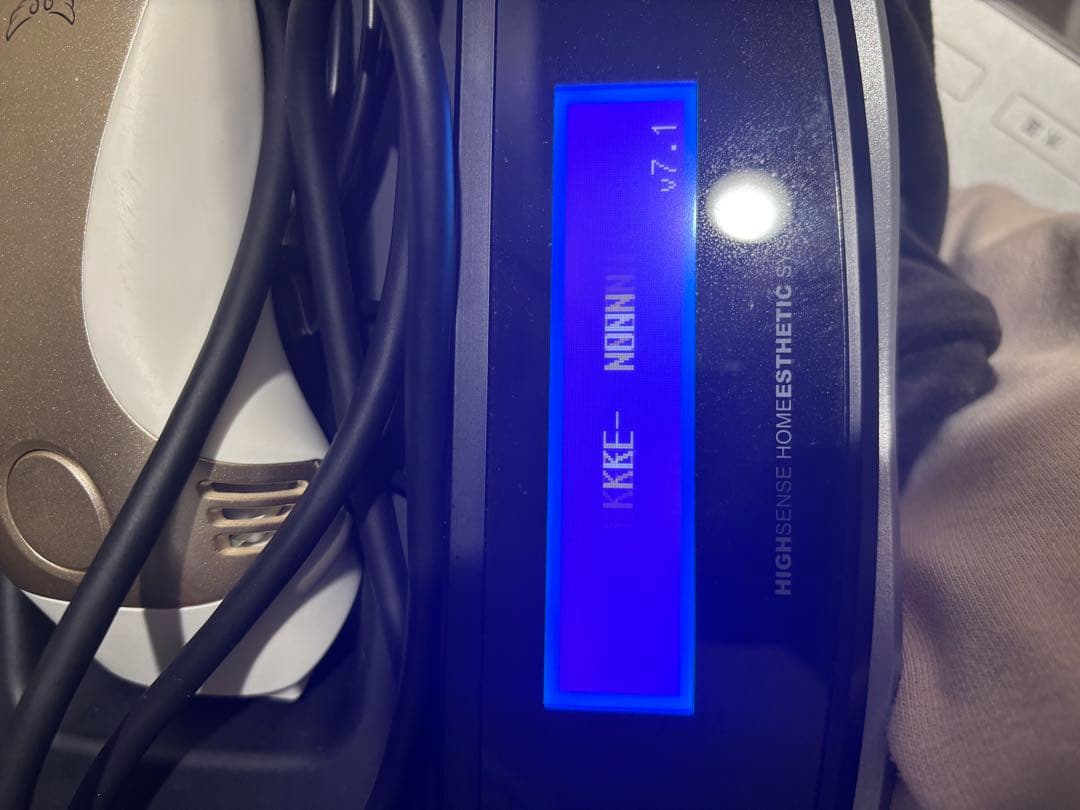 ケノン 脱毛器 ゴールド ver.7.1