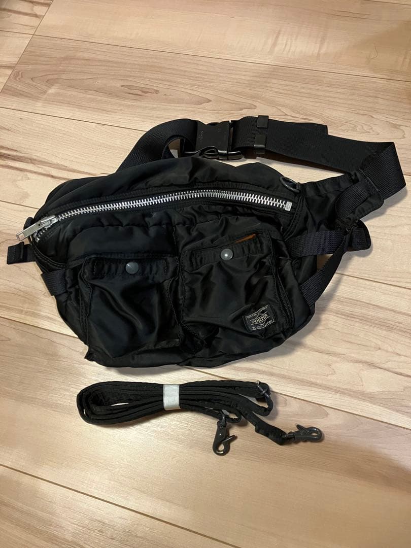 PORTER タンカー　ボディバッグ ブラック