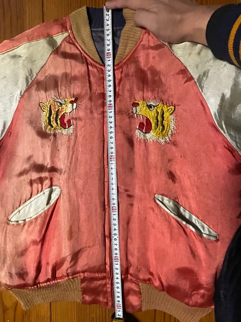 スカジャン 50s グッドフェード　YKK回転式