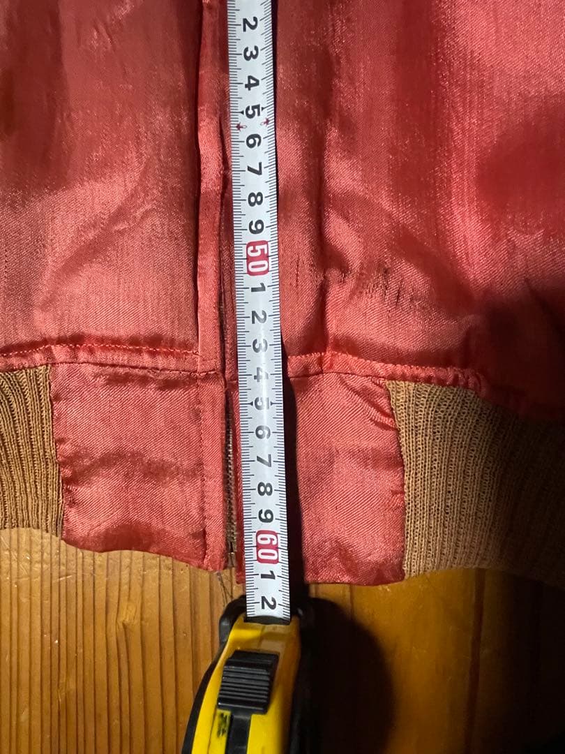 スカジャン 50s グッドフェード　YKK回転式