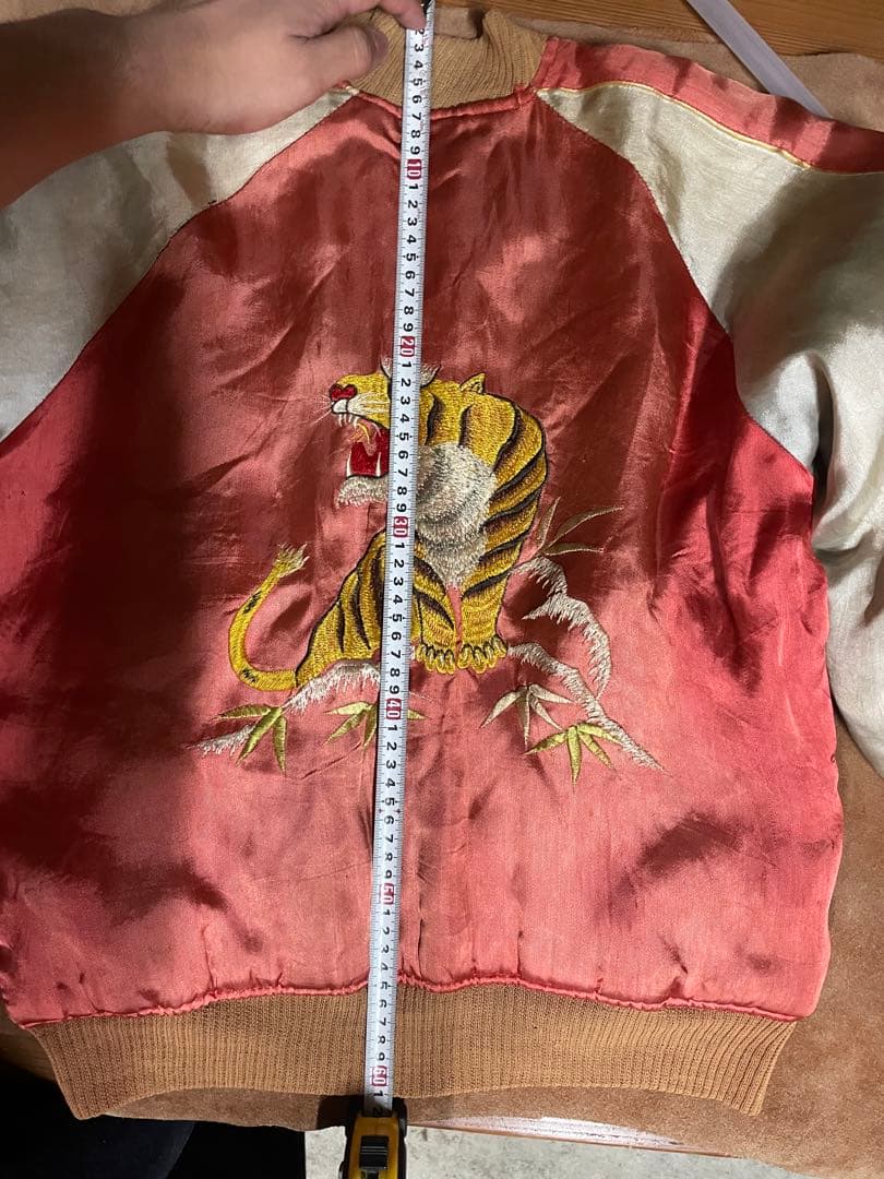 スカジャン 50s グッドフェード　YKK回転式