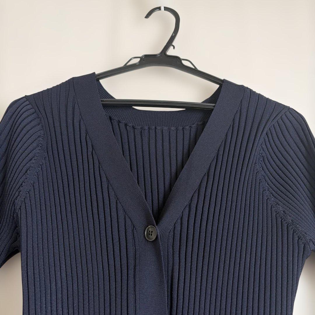 ガリャルダガランテ　ペプラム2wayカーデ ネイビー