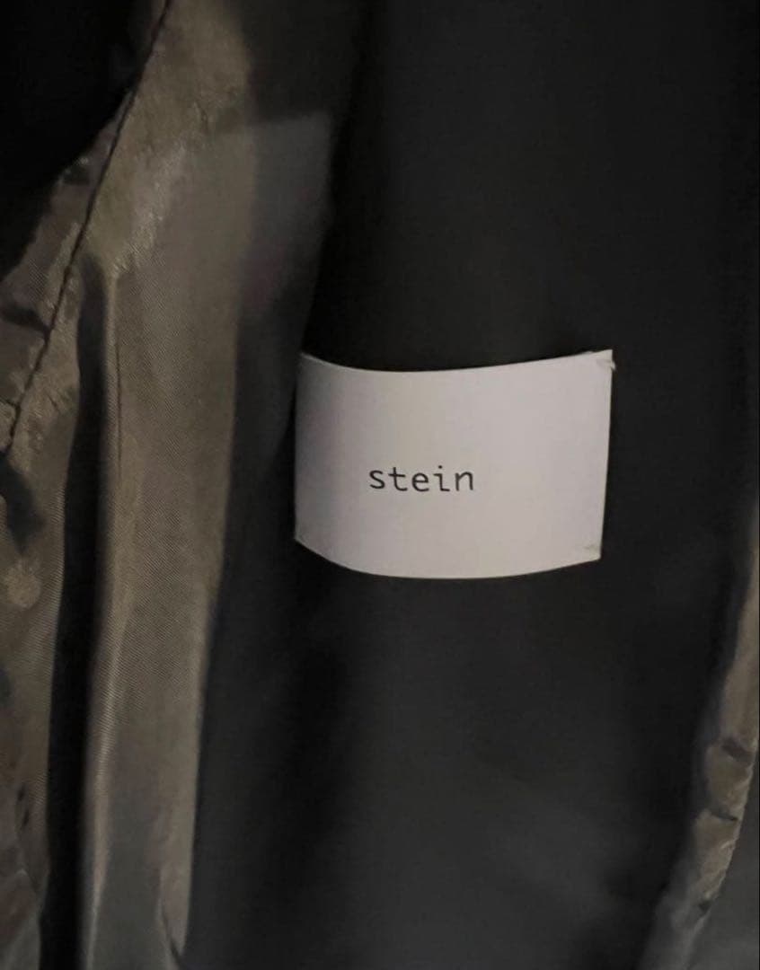 【ssstein】Leather Hooded Short Jacket