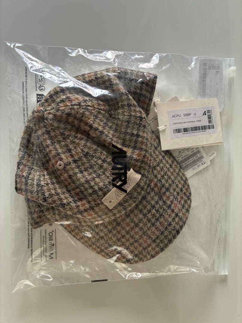 plage/ AUTRY BASEBALL CAP CHK キャップ