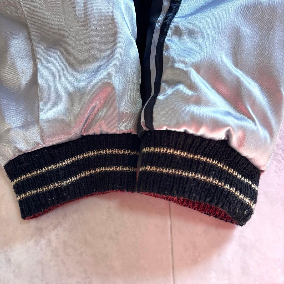 わ*き様 【入手困難】名作 東洋エンタープライズ 髑髏 スカジャン 中綿 リバー