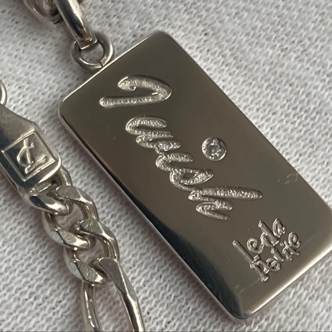 プチシルマのジュエリーコレクションペティートI wishプレートネックレス　レダ