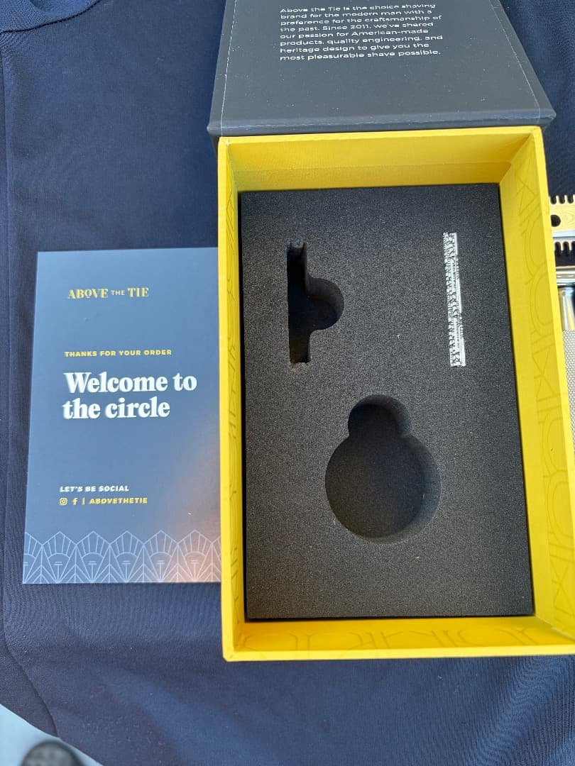 Above the Tie S1両刃カミソリ　SB・OC