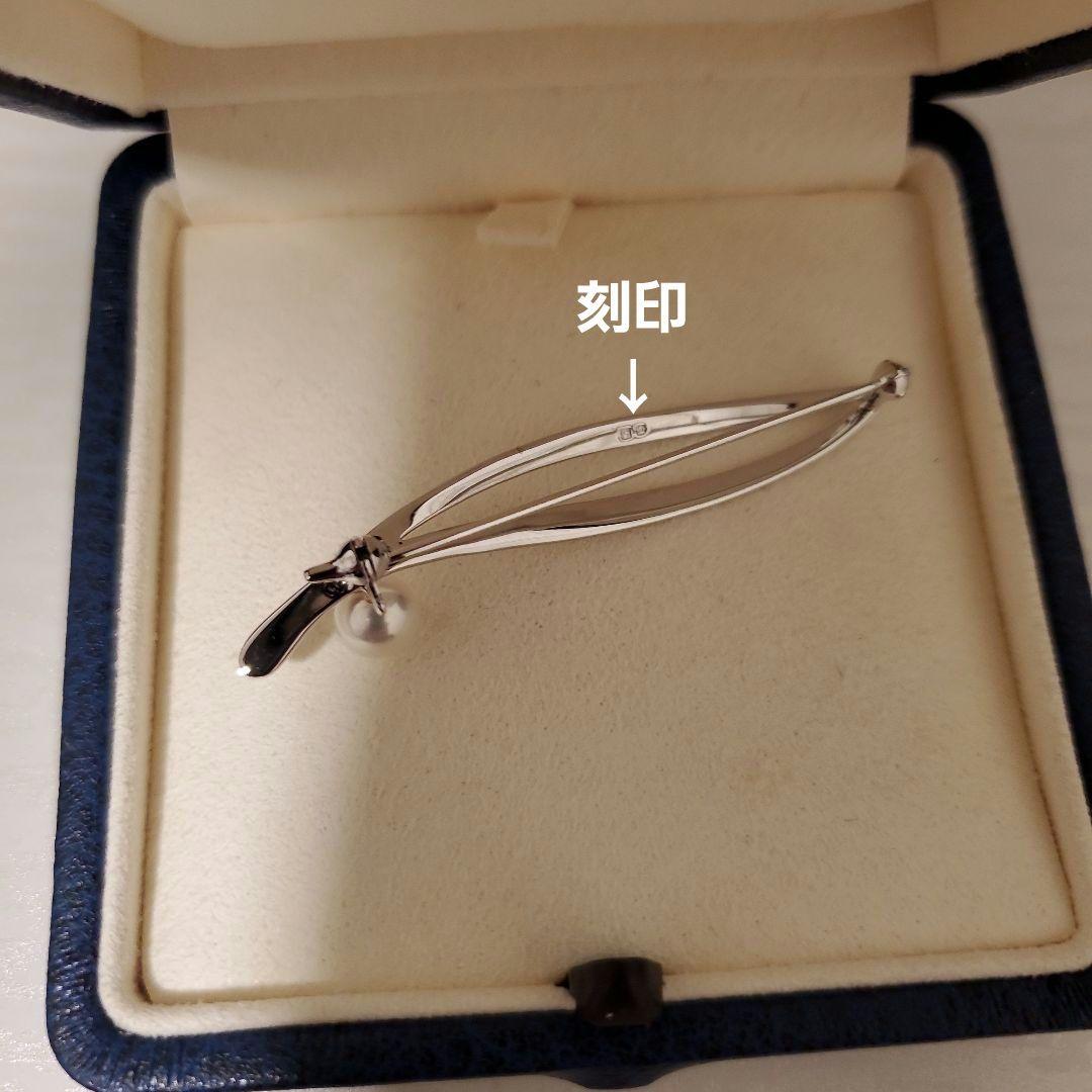 MIKIMOTO ミキモト　真珠　パール　ブローチ