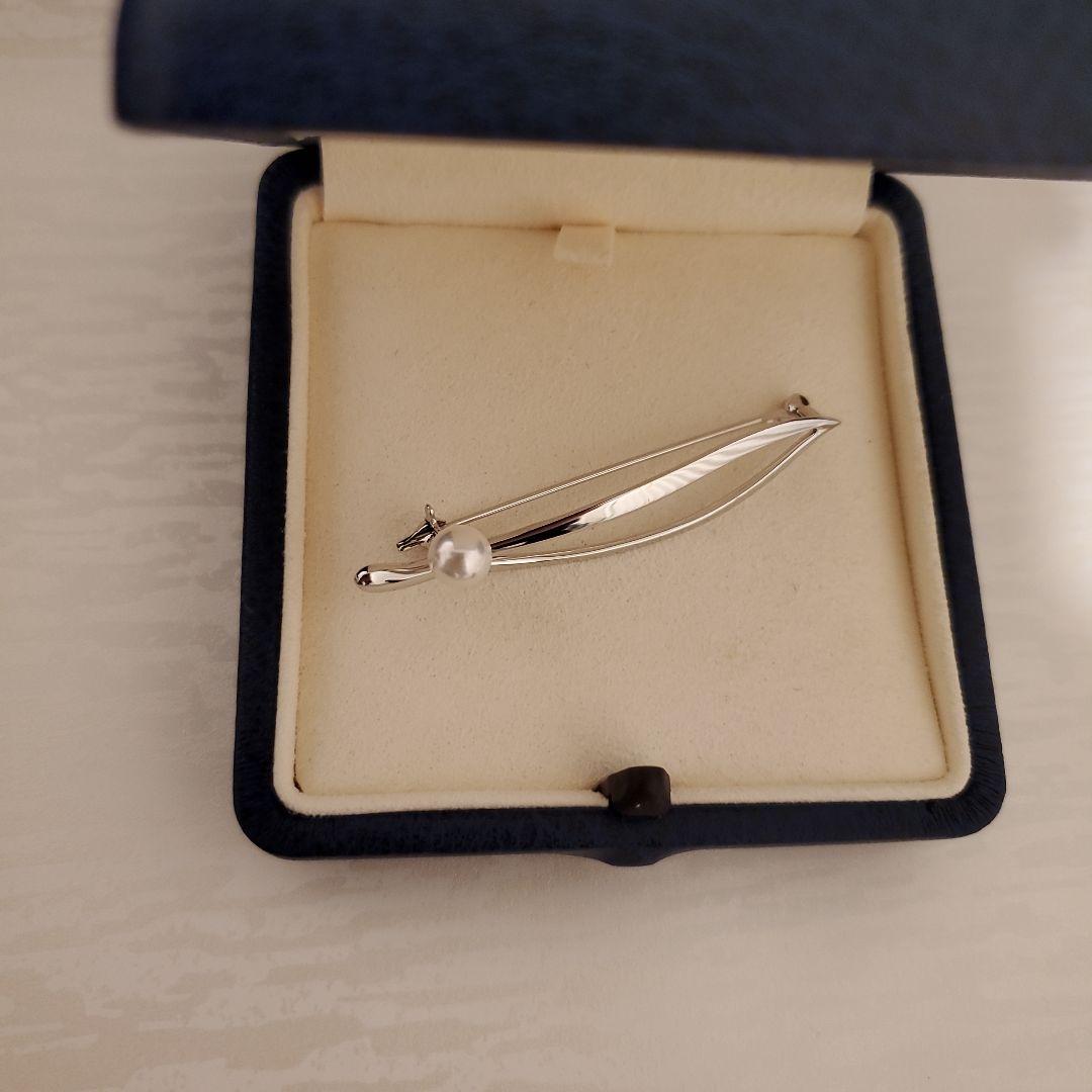 MIKIMOTO ミキモト　真珠　パール　ブローチ