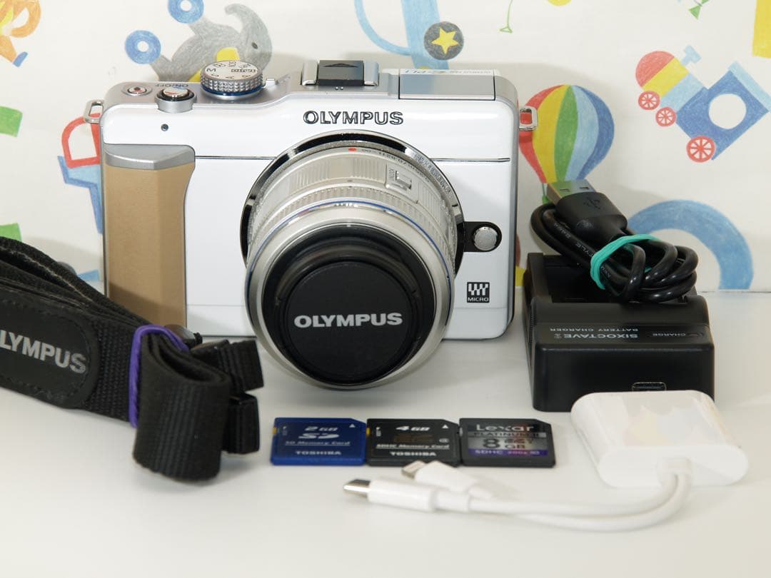 ❤️スマホへ転送❤️オリンパス PL1ミラーレスカメラ