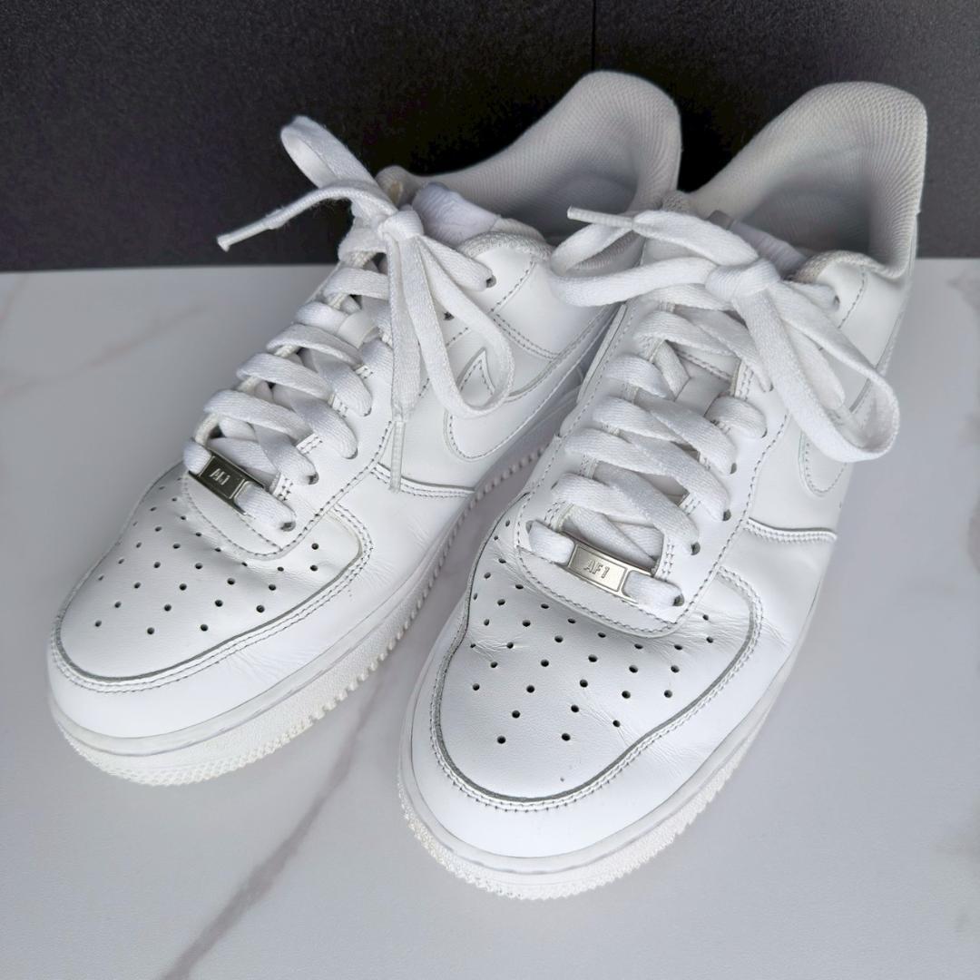 NIKE エアフォース1 ホワイト 26.0 AIRFORCE 白 スニーカー