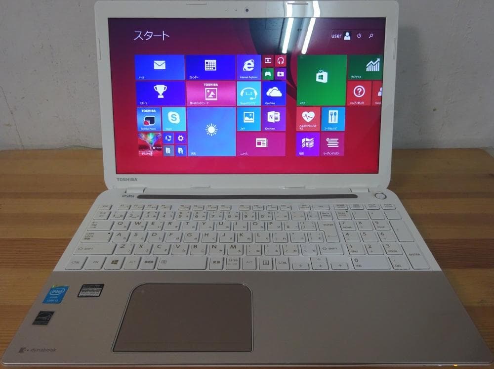 東芝 ノートパソコン dynabook T554/45LG/中古特価良品