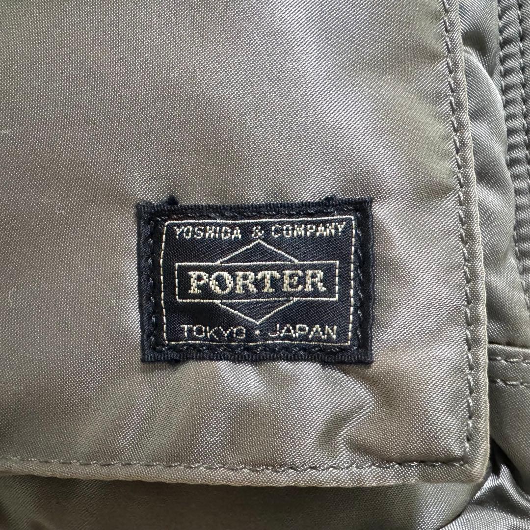 PORTER タンカー 2way ビジネスバッグ リュック　大容量　グレー