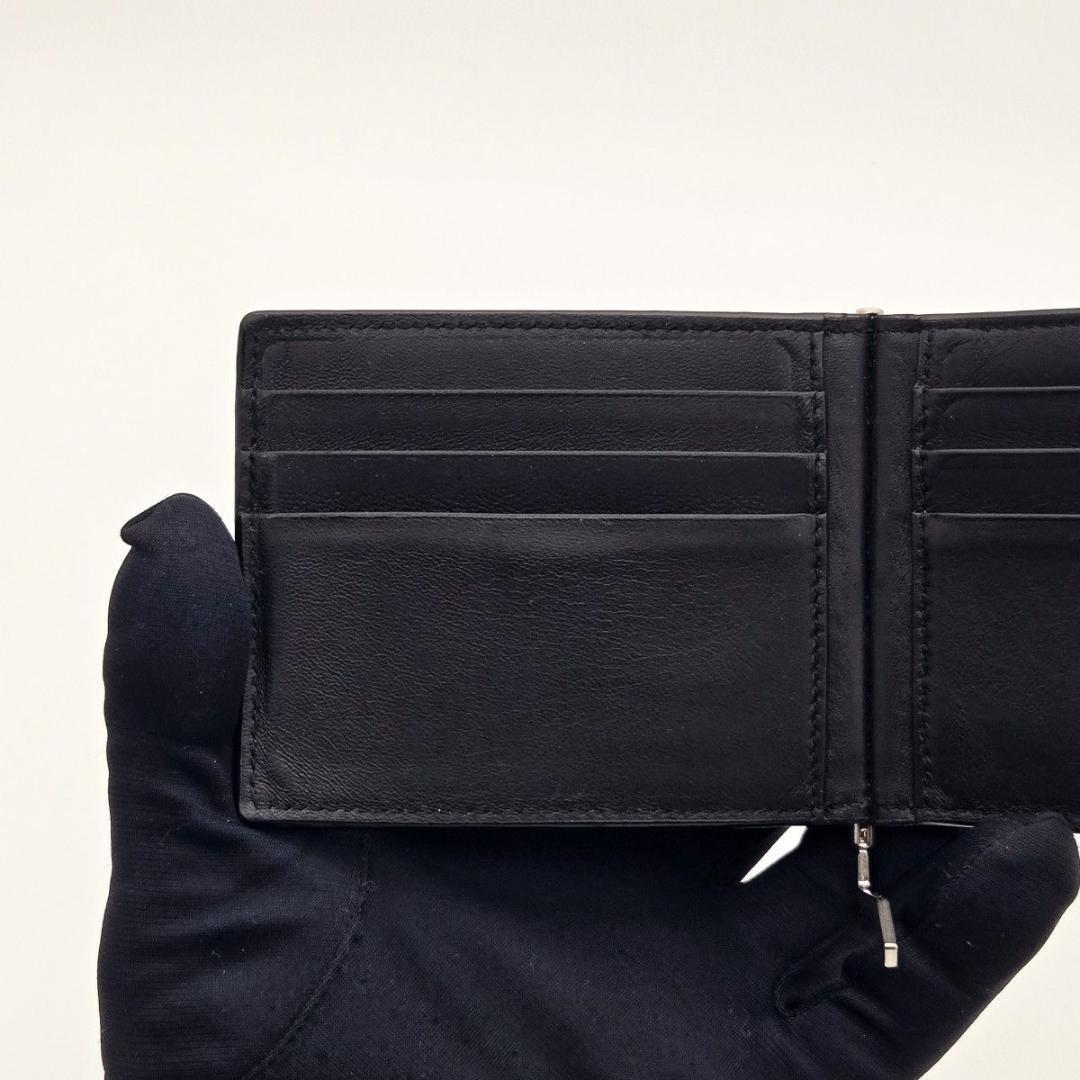 サンローラン マネークリップ YSL カサンドラ クロコ 型押し