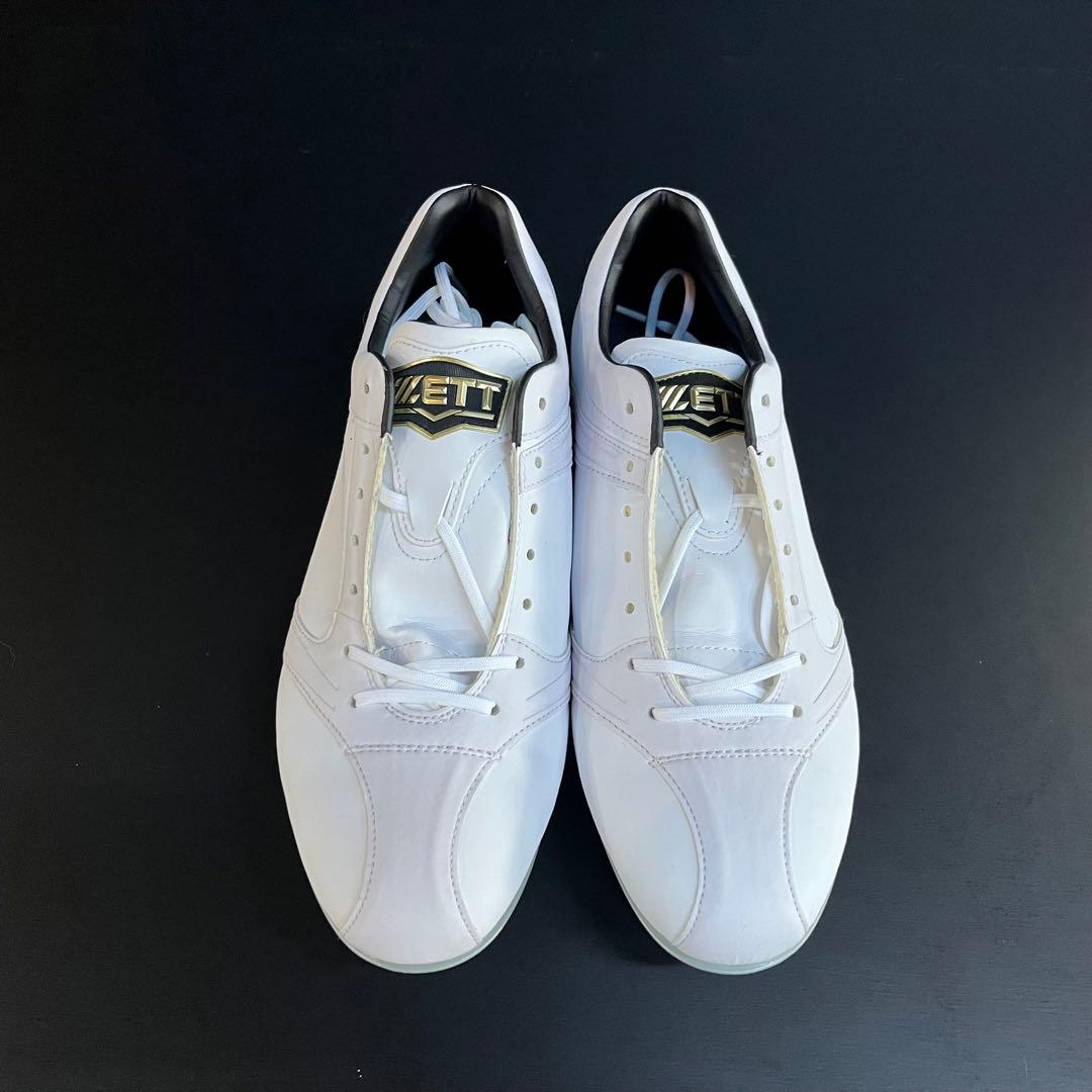 【新品】ZETT★ゼット★ネオステイタス★野球用スパイク★金具★白