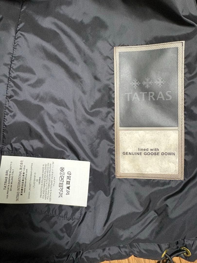 ⭐︎美品⭐︎〜入手困難〜TATRAS（タトラス）ATENA / ライトダウンブラック