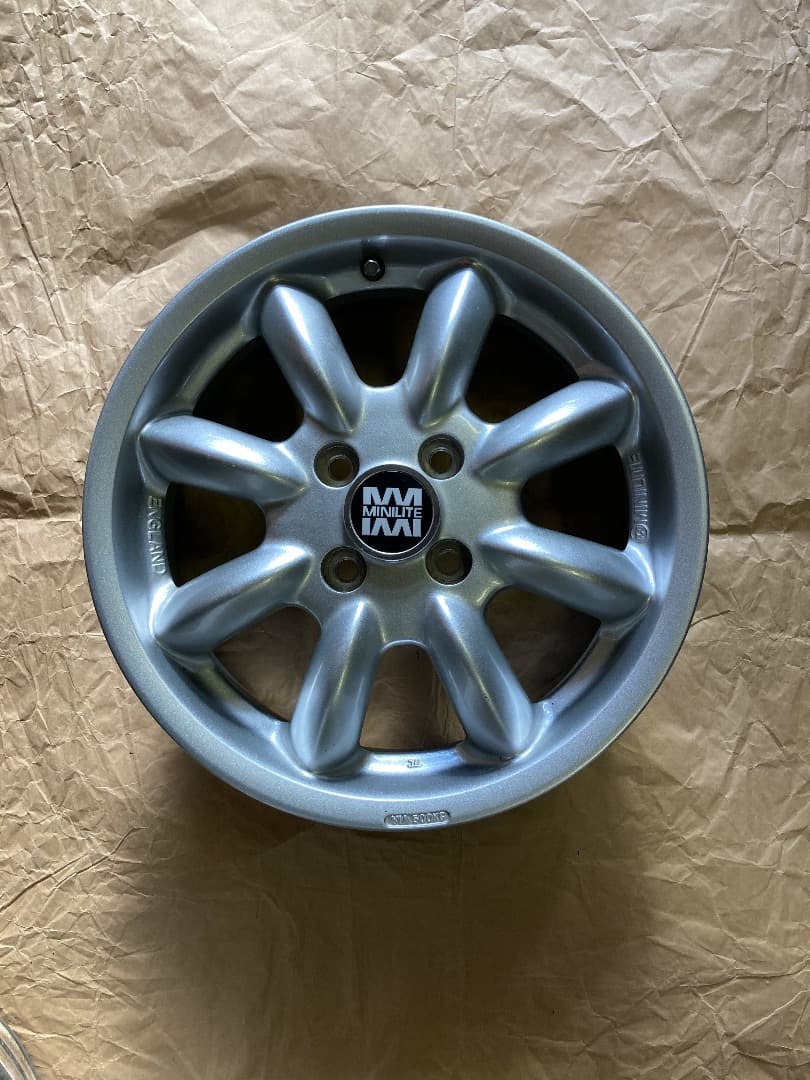 MINILITEアルミホイール15インチ　中古美品4本セット(ナット付き)
