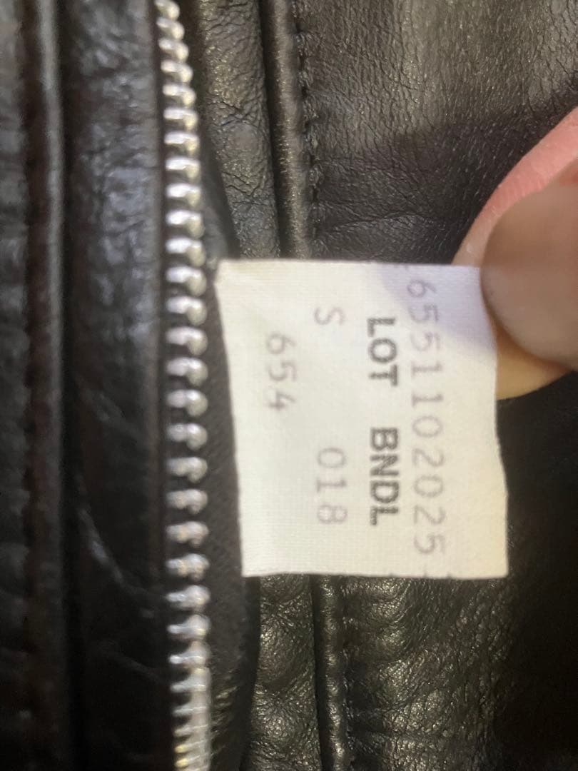 Schott \"654 26\"シングルライダース