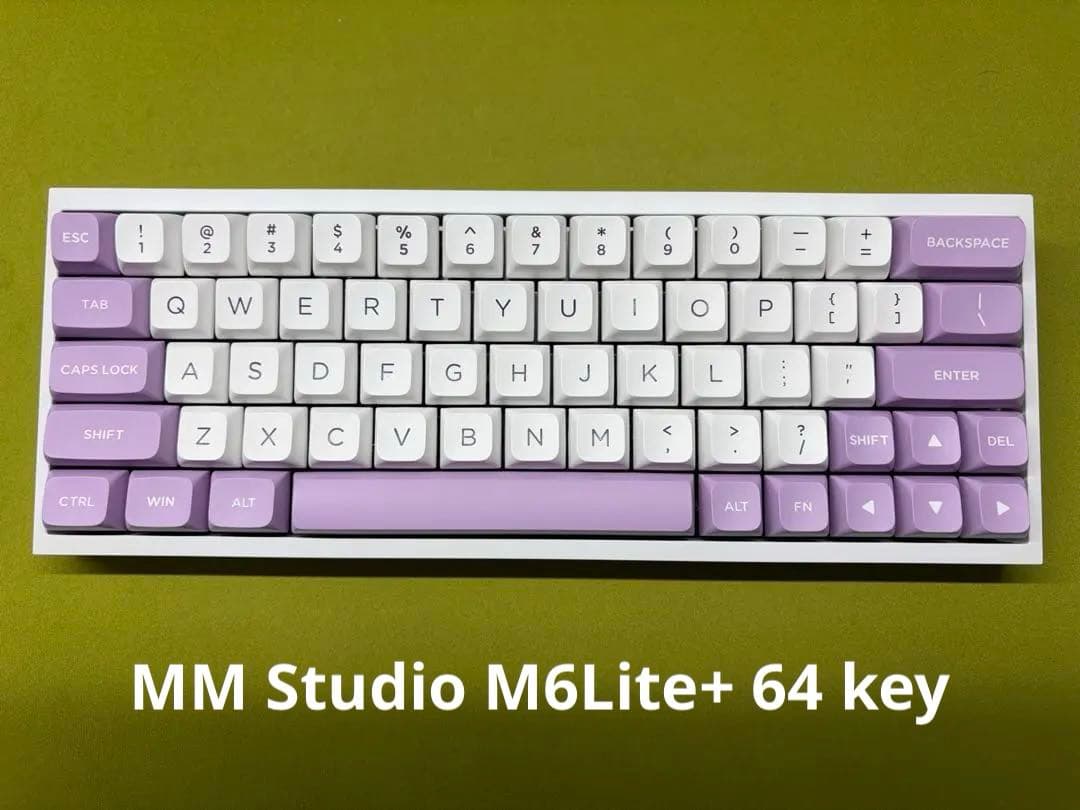 MM Studio M6Lite+ 64 key & XVX 189キー　PBT