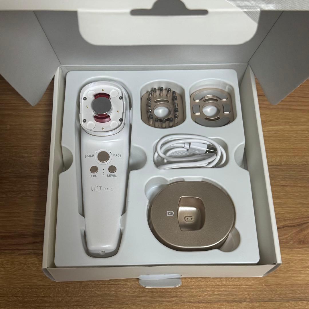 多機能美顔器 LifTone リフトーン EMS LED 頭皮ケア