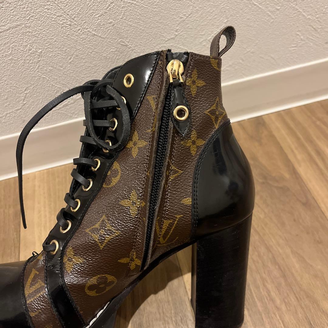S*引様 美品ルイヴィトン スタートレイル　ブーツ 37