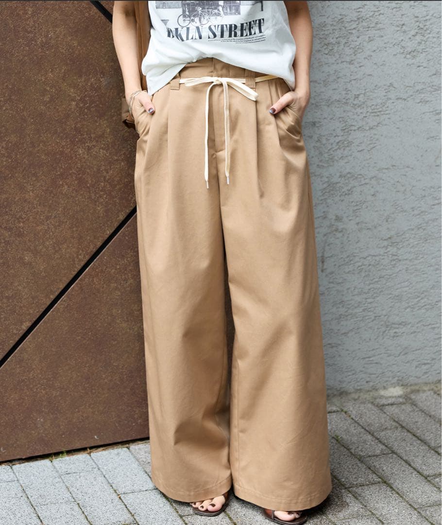 JOURNAL STANDARD 2025AW TCチノワイドパンツ