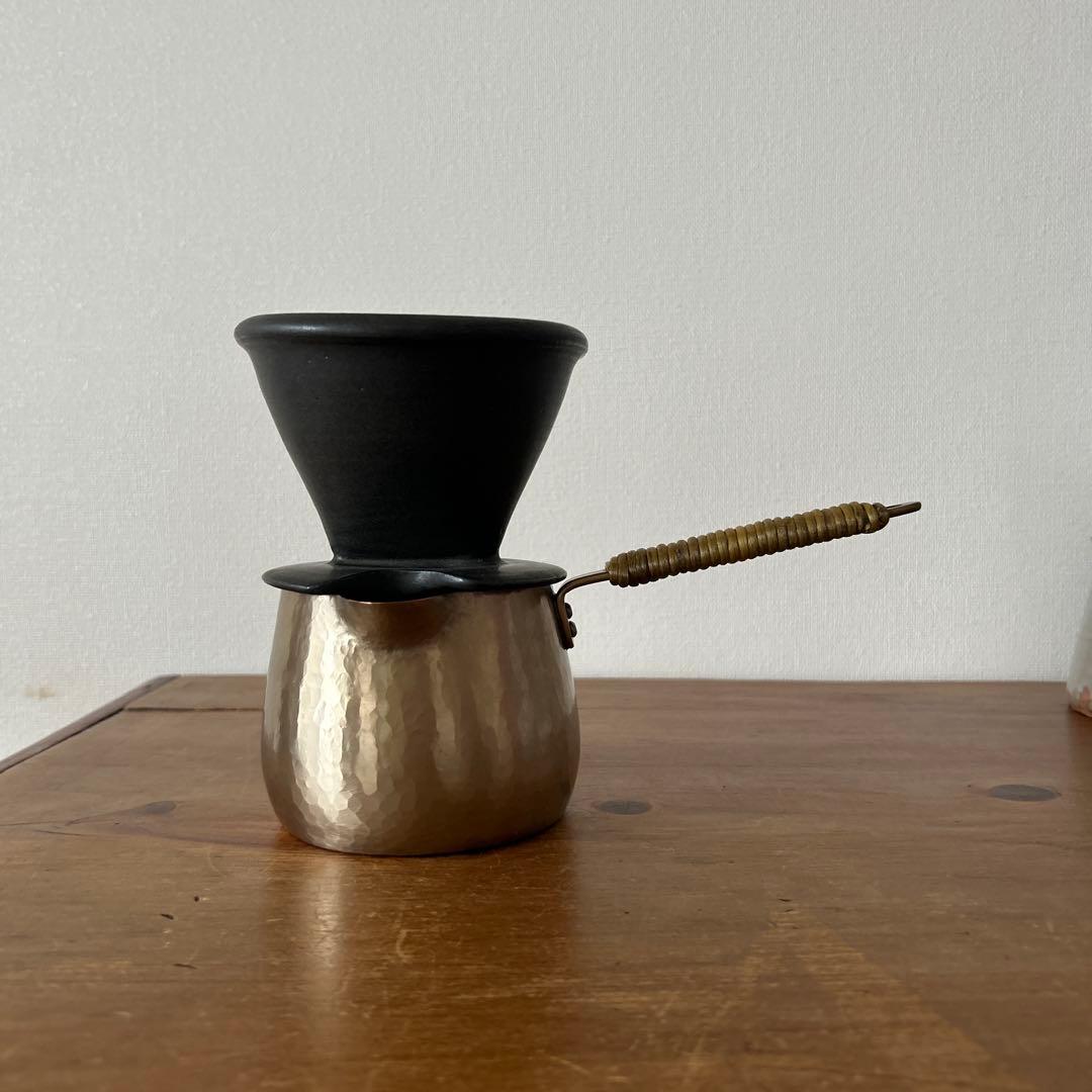 富貴堂　片手鍋　銅製