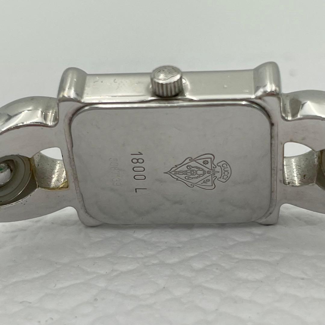 GUCCI グッチ 1800L レディース 時計 シルバー