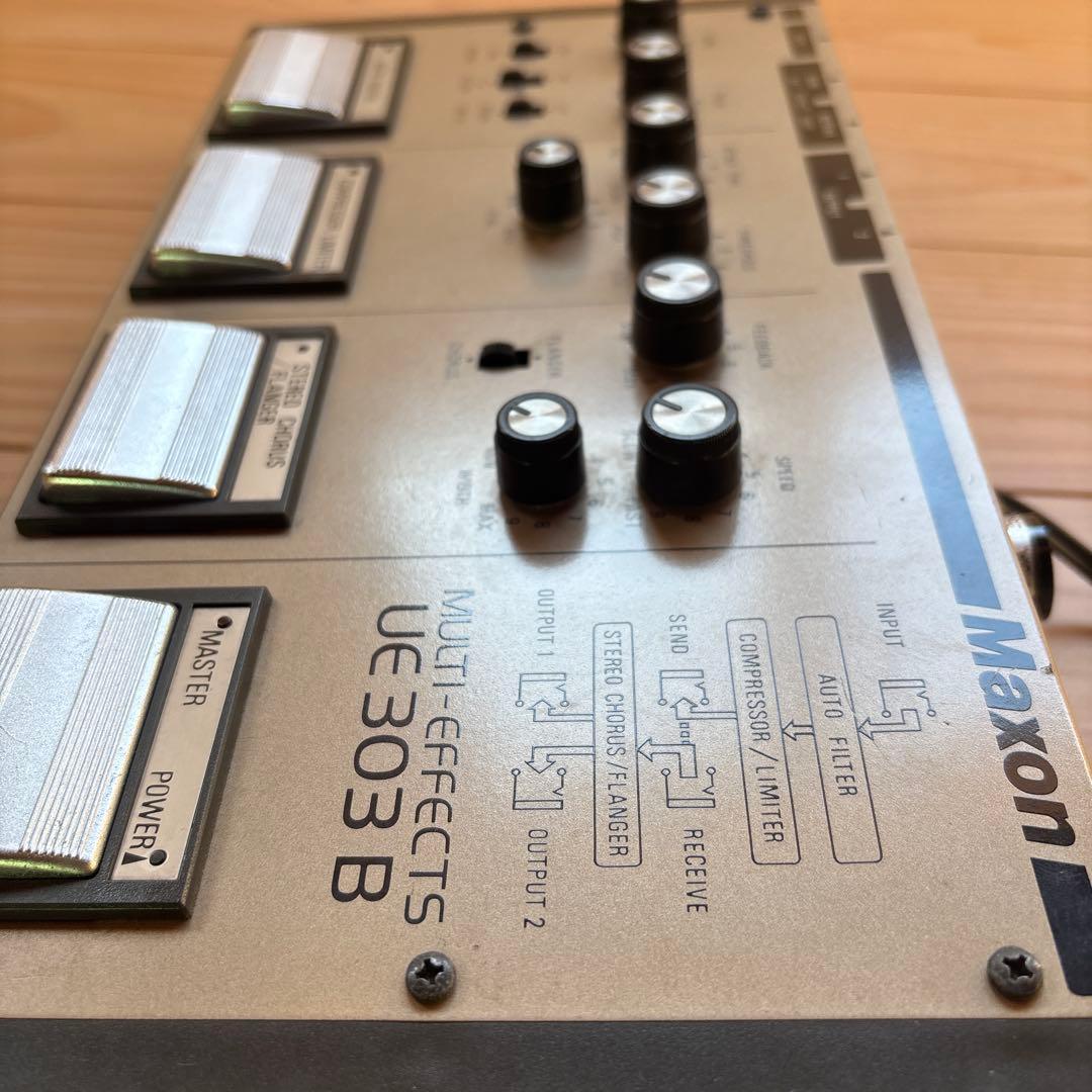 MAXON UE 303 B アナログマルチエフェクツ　80年代　完動品