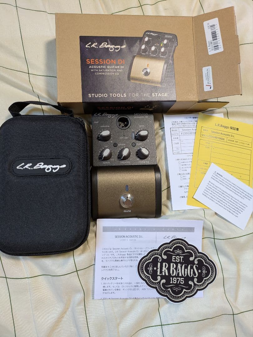 ギター L.R. Baggs Session Acoustic DI