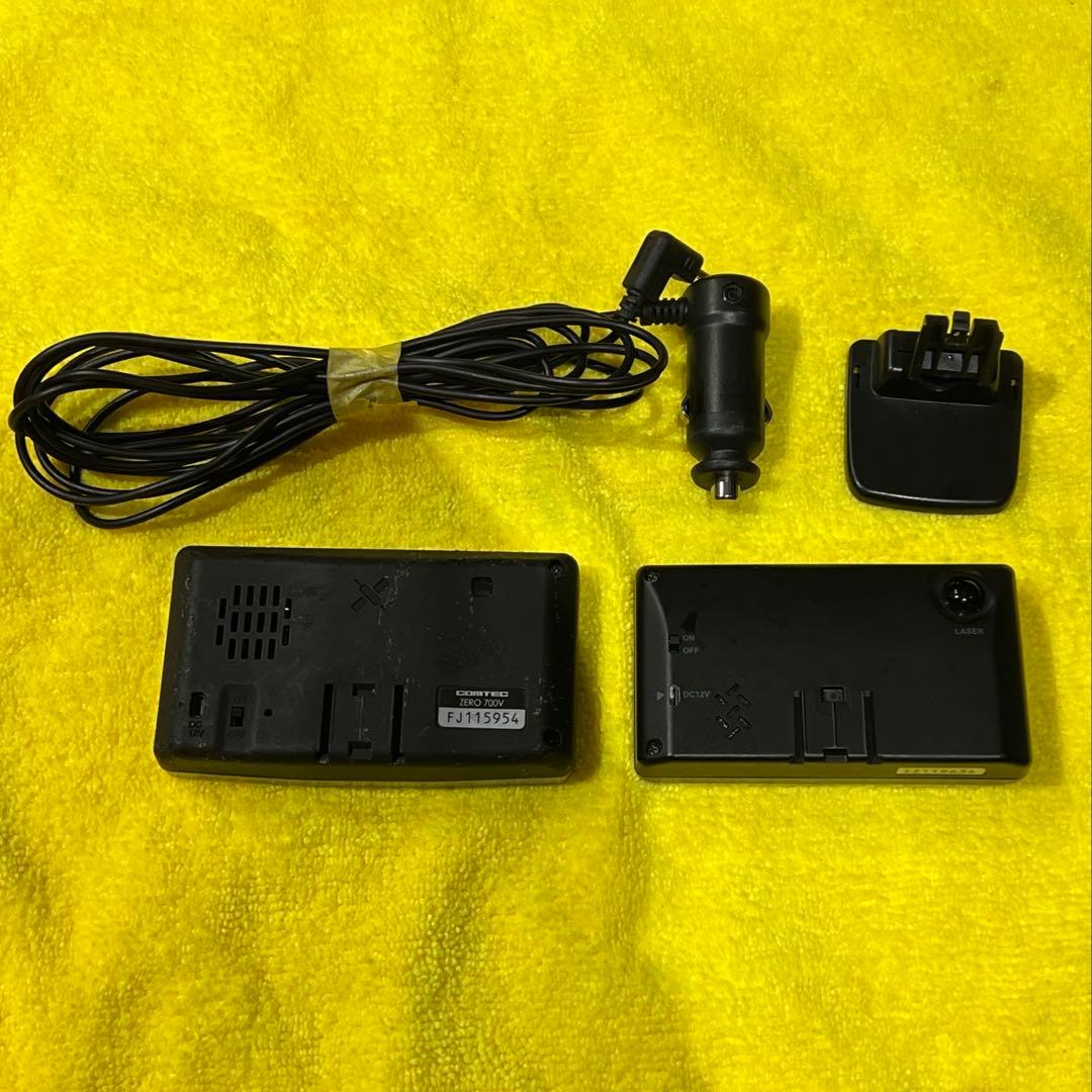 コムテック製 レーダー探知機 2台セット ZERO700V ZERO307LV