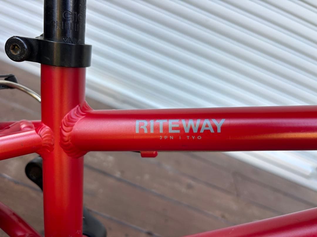 RITE WAY ライトウェイ　ZIT16 16インチ　赤　マットレッド