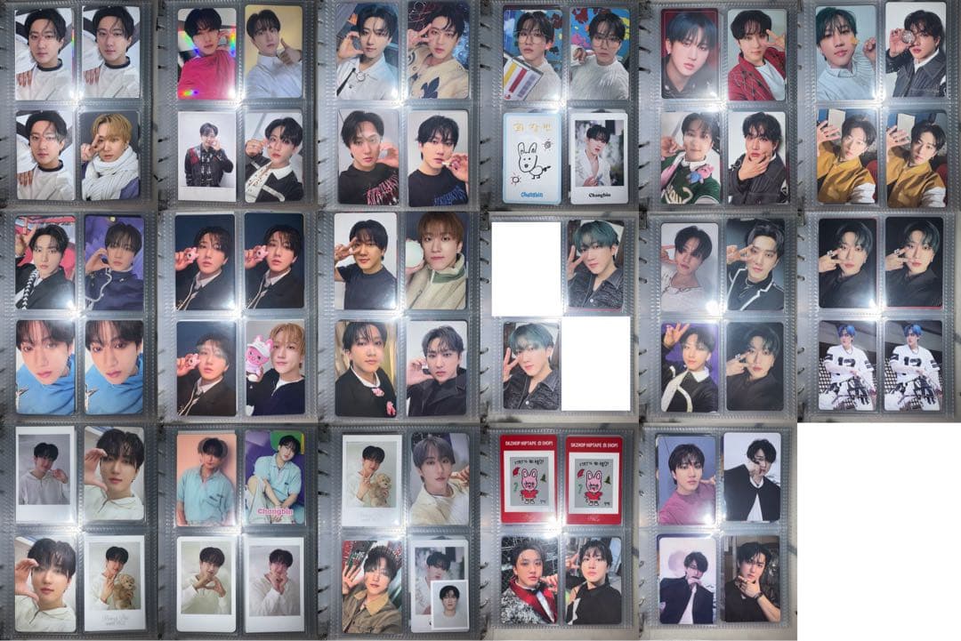 Straykids 特典 封入 トレカ ステッカー ID まとめ売り チャンビン