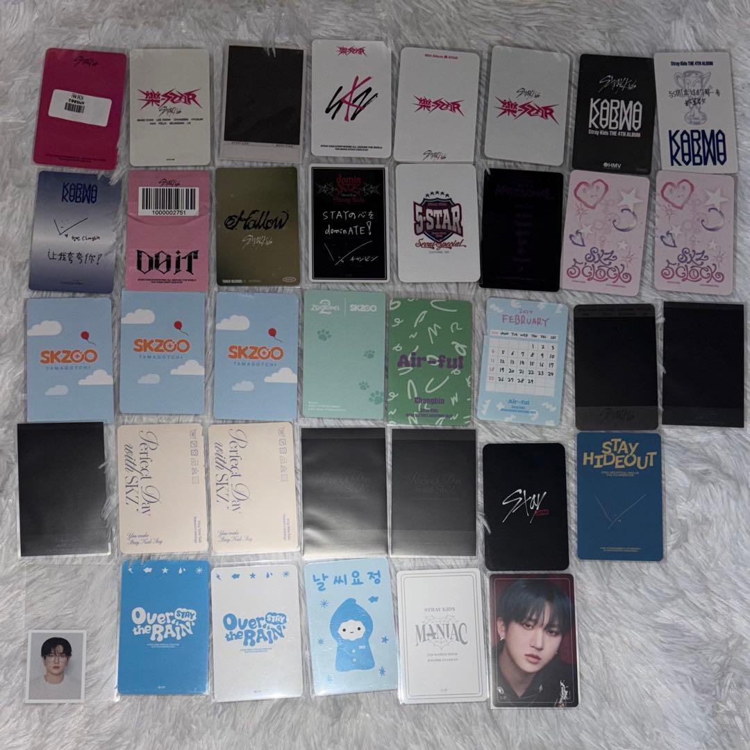 Straykids 特典 封入 トレカ ステッカー ID まとめ売り チャンビン