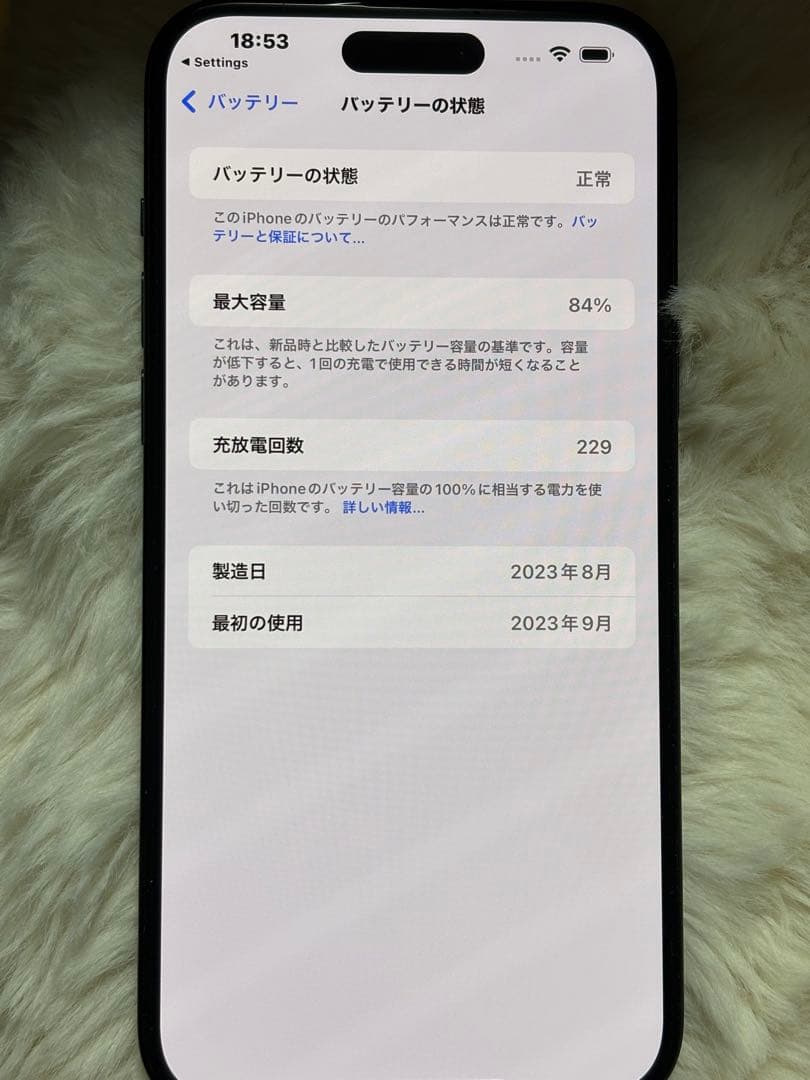 Apple iPhone 15 Plus（ブラック）箱なし