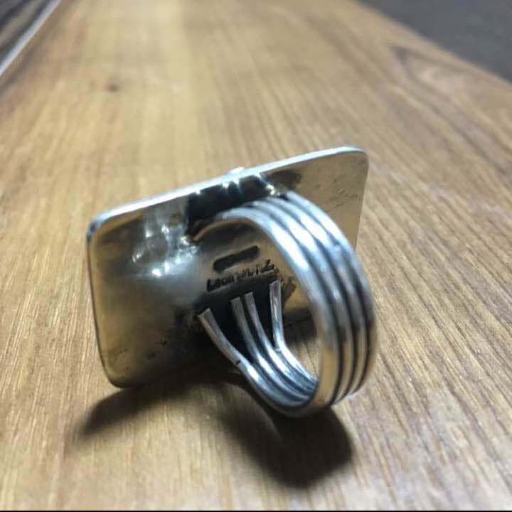 ナバホ レオンマルチネス インディアンジュエリー リング