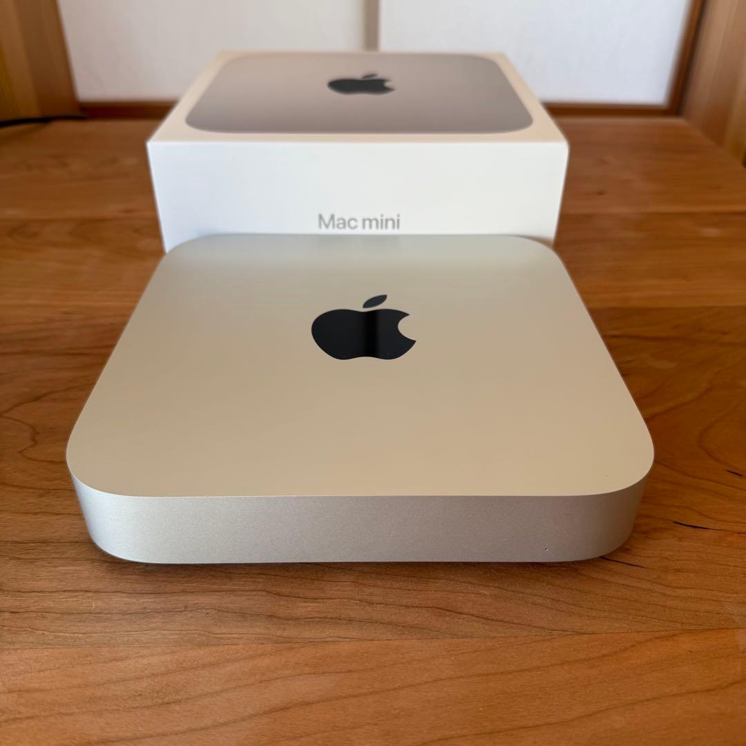 【美品】Mac mini M2チップ（8GBメモリ256GB）保証〜2025/3