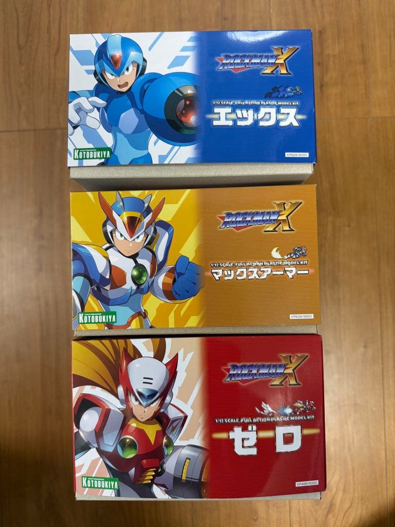 し*ん様 コトブキヤ　ロックマンX ゼロ　マックスアーマー　プラモデル　未組み立