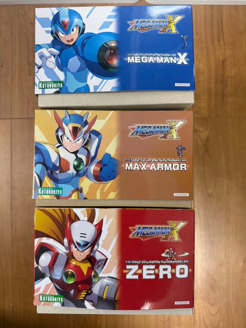 し*ん様 コトブキヤ　ロックマンX ゼロ　マックスアーマー　プラモデル　未組み立