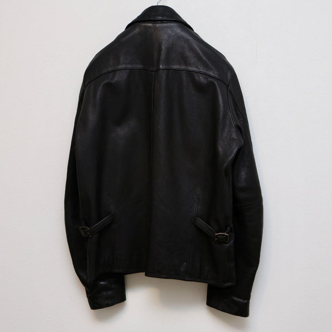 定価約10万 希少 ヒステリックグラマー ゴートレザー （山羊皮）ジャケット黒S