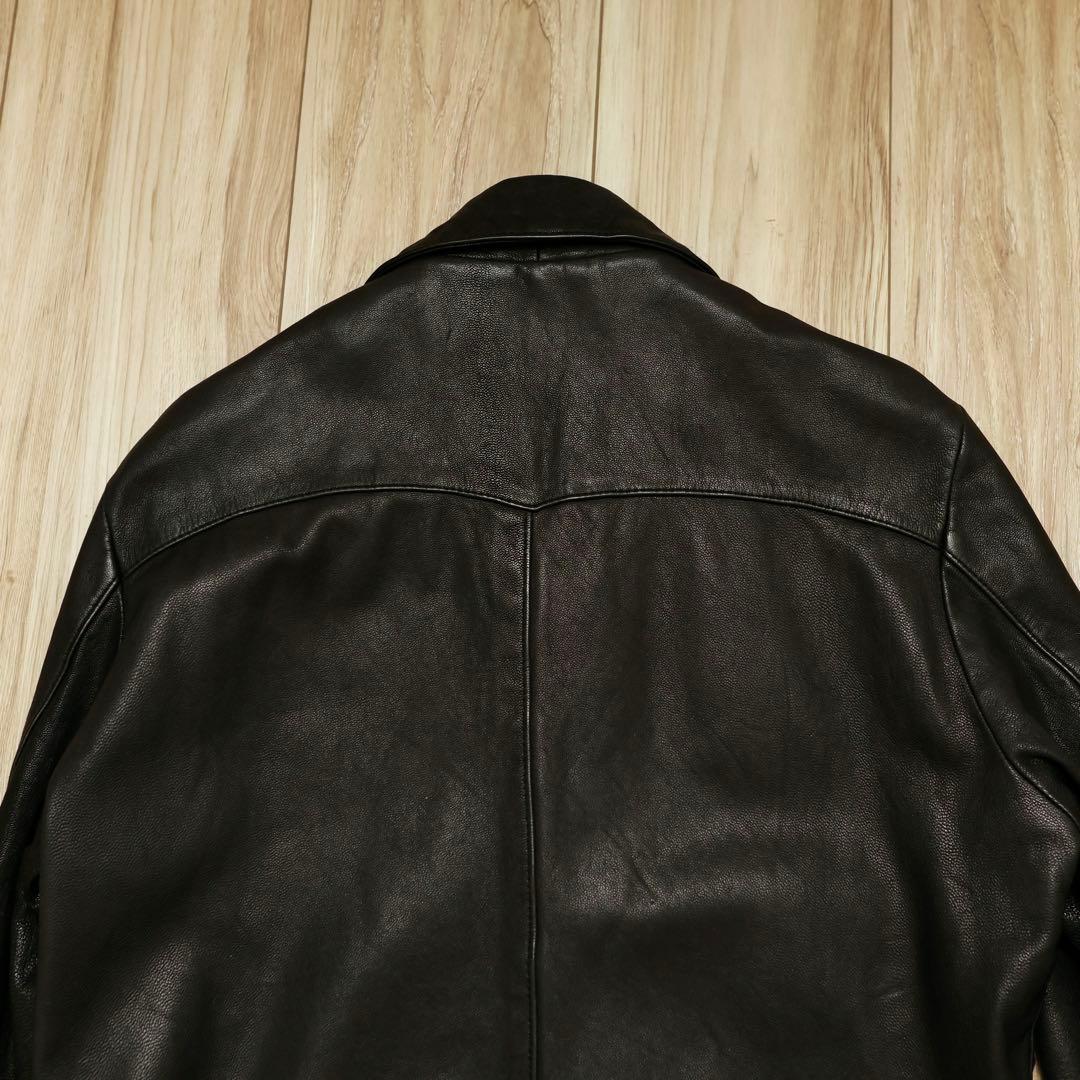 定価約10万 希少 ヒステリックグラマー ゴートレザー （山羊皮）ジャケット黒S