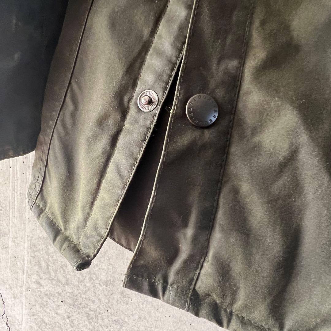 裏ボア 希少モデル Barbour BEDALE 34 Wax カーキ セージ