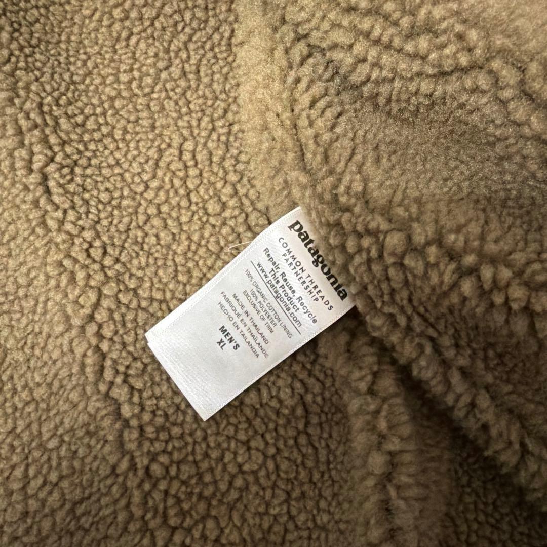 美品　パタゴニア ラインドキャンバスフーディ 焚き火ジャケット XLサイズ