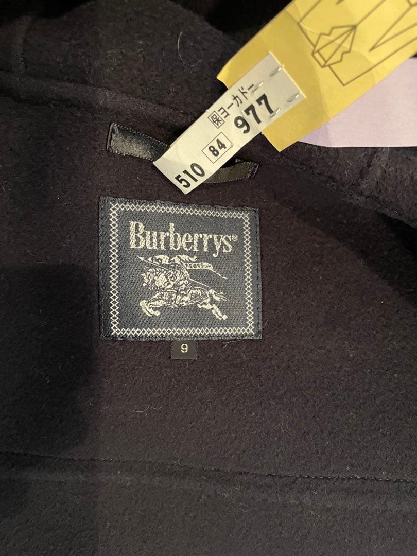 Burberrys ネイビーのダッフルコート