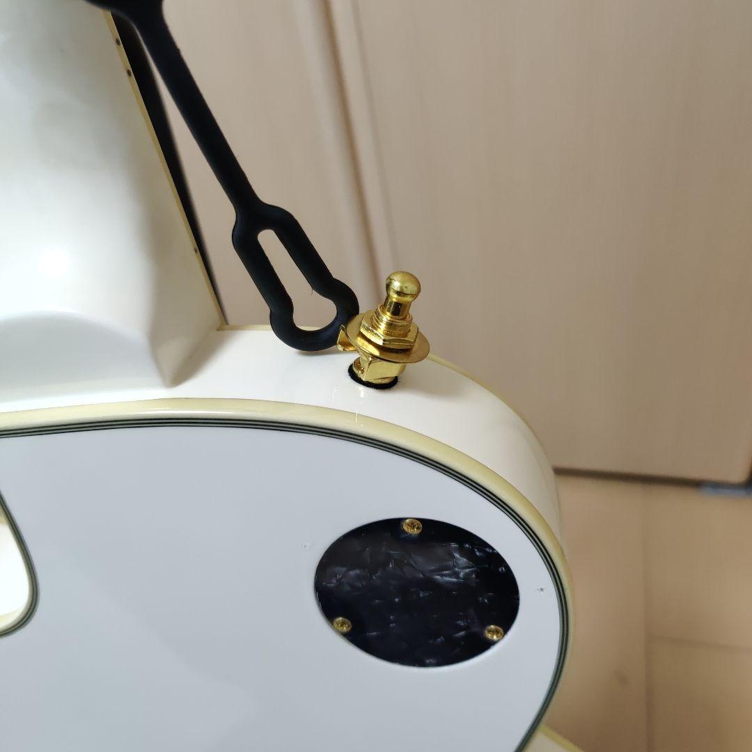 Blitz ホワイト レスポール エレキギター ロック式ペグ