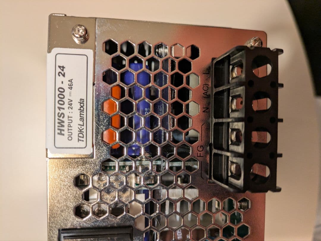 【生産終了品_在庫1点】HWS1000-24 _スイッチング電源