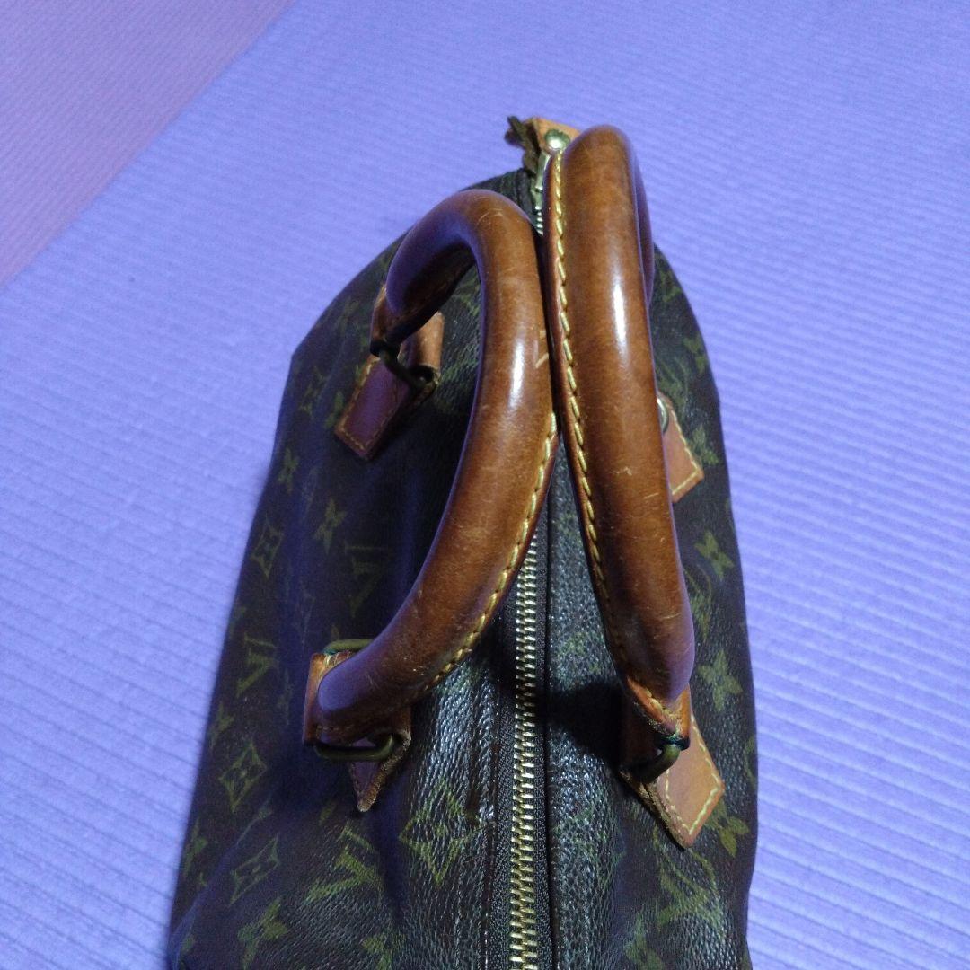 【鑑定済】 ルイヴィトン スピーディ 25 モノグラム ハンドバッグ