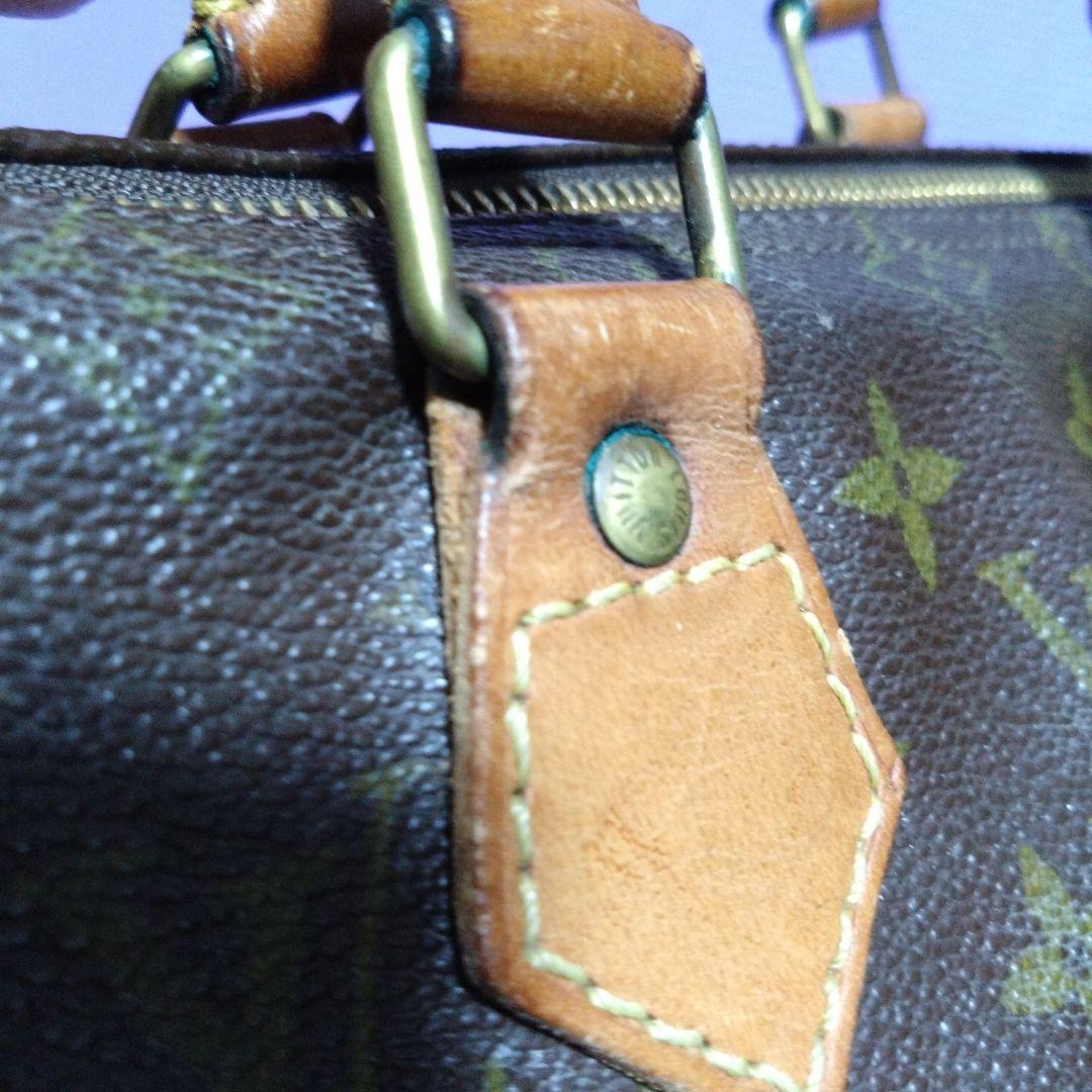 【鑑定済】 ルイヴィトン スピーディ 25 モノグラム ハンドバッグ