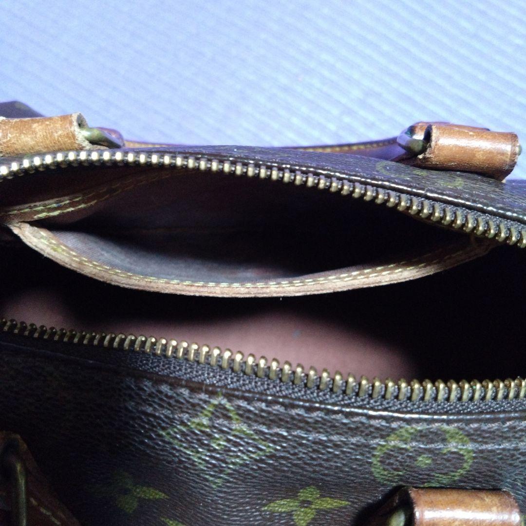 【鑑定済】 ルイヴィトン スピーディ 25 モノグラム ハンドバッグ