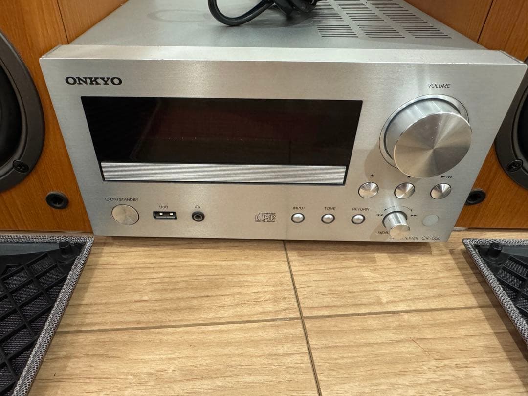 ONKYO ー CR-555 CDレシバーアンプ-本体のみ中古品